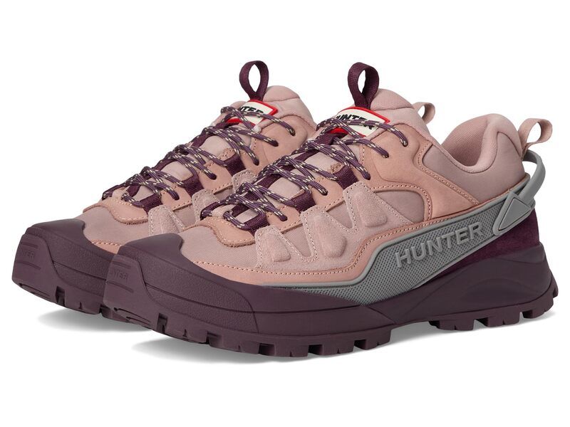 ハンター レディース シューズ サンダル Hunter Nicia Light PinkGrey Suede グレー