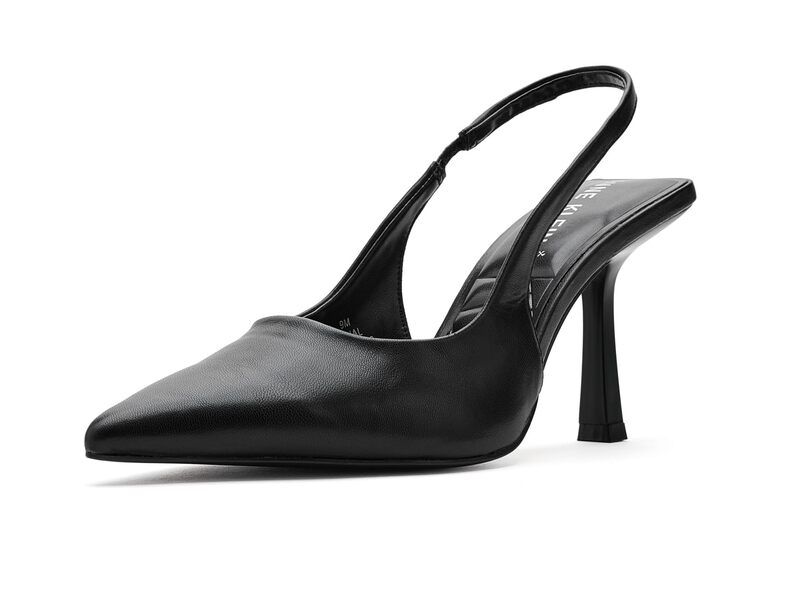 アンクライン レディース シューズ ヒール Anne Klein Itzy Black Smooth ブラック