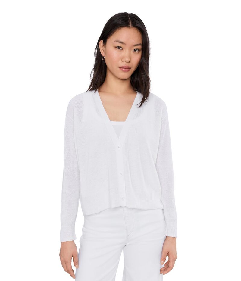 エイリーンフィッシャー レディース アウター ニット・セーター Vネック プチ コットン カーディガン リネン Eileen Fisher Petite Organic Linen Cotton Vn