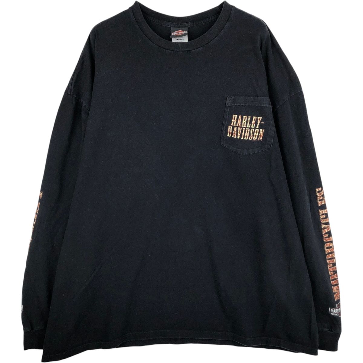 古着 ビッグサイズ ハーレーダビッドソン Harley-Davidson ロングTシャツ ロンT メンズXXXXL相当/eaa645997