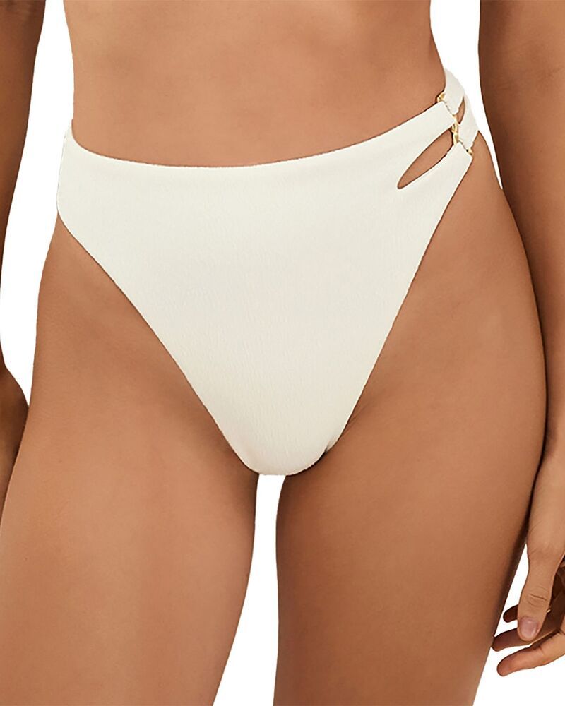 ヴィックス パウラ ハーマニー レディース 水着 ボトムスのみ ViX Paula Hermanny ViX Solaro Bikini Bottom White ホワイト