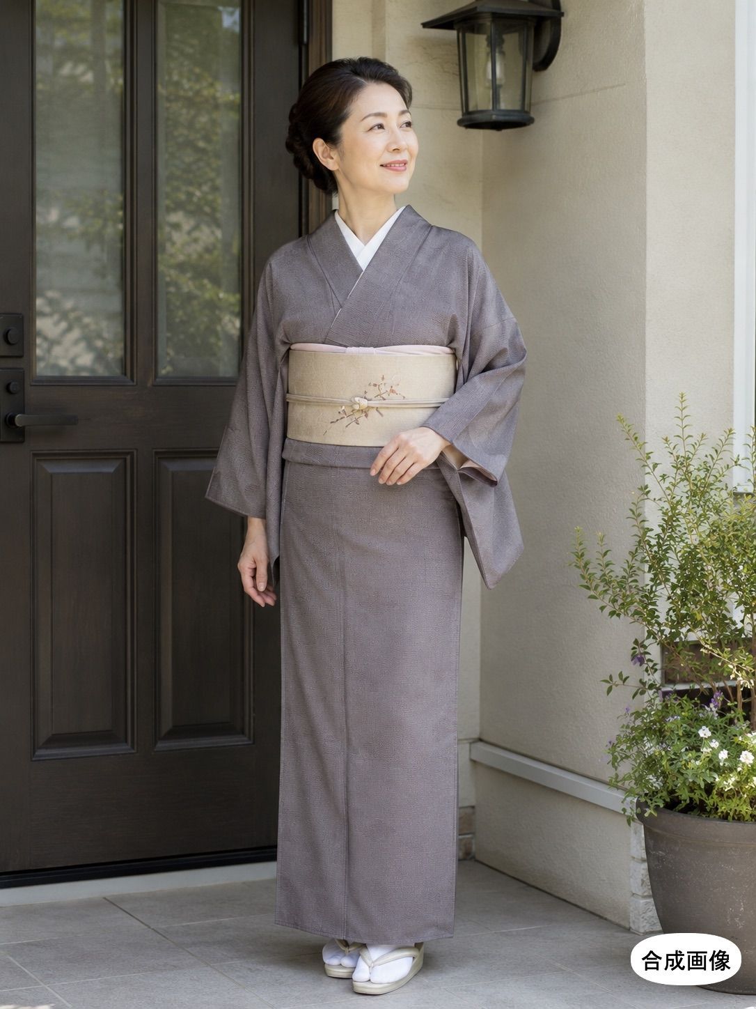 きもの蔵 ◆ 伝統工芸品 本塩沢 単衣きもの［未着用］