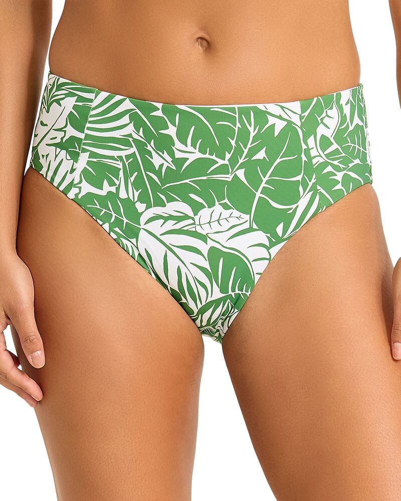 トッミーバハマ レディース 水着 ボトムスのみ ハイウエスト Tommy Bahama Costa Verde High Waist Bikini Bottom Four Leaf Clover