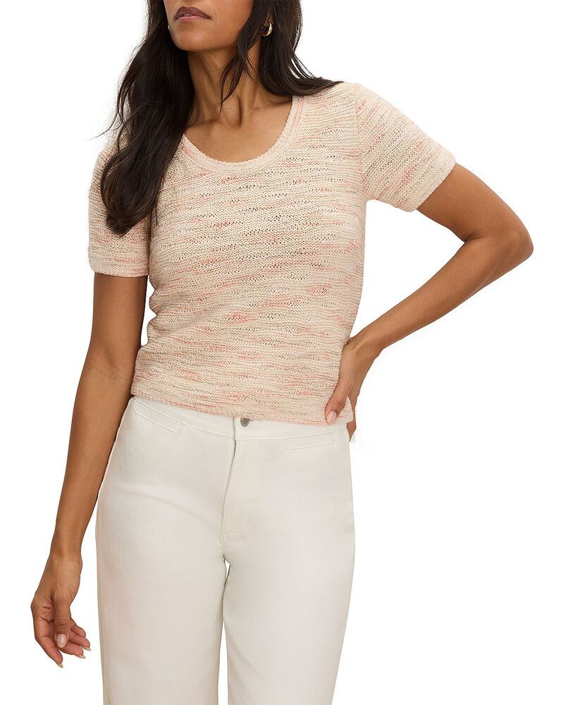 ニックプラスゾーイ レディース アウター ニット・セーター NICZOE Textured Wave Sweater Pink Multi ピンク