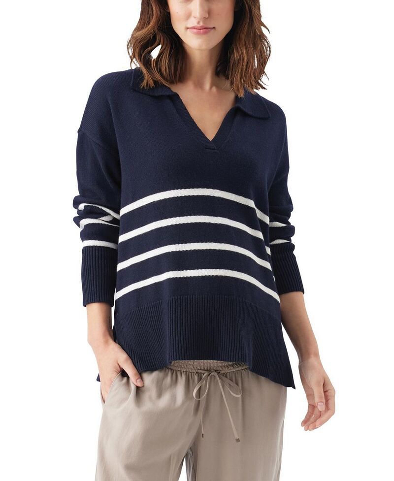 ライプマタニティ レディース アウター ニット・セーター Ripe Maternity Lori Nursing Knit Sweater Navy ネイビー