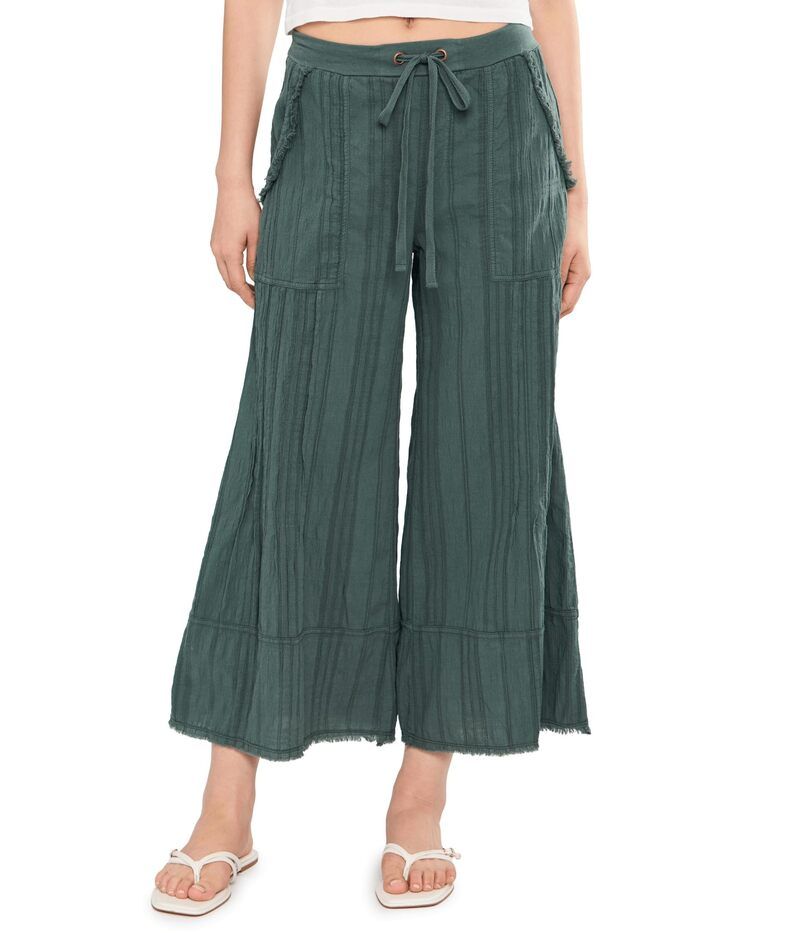 エックスシーブイアイ レディース ボトムス カジュアルパンツ XCVI Doyen Crop Hawthorn Leaf