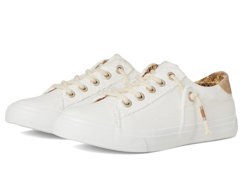 ブローフィッシュマリブ レディース シューズ スニーカー Blowfish Malibu Martina Slip On Shoes White Twill Fabric ホワイト