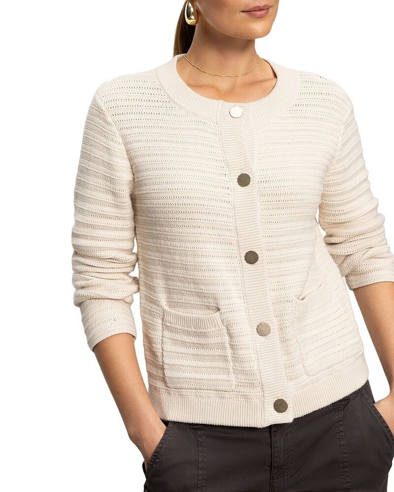 サンクチュアリー レディース アウター ジャケット・ブルゾン ニット Sanctuary Pointelle Knitted Jacket Oat