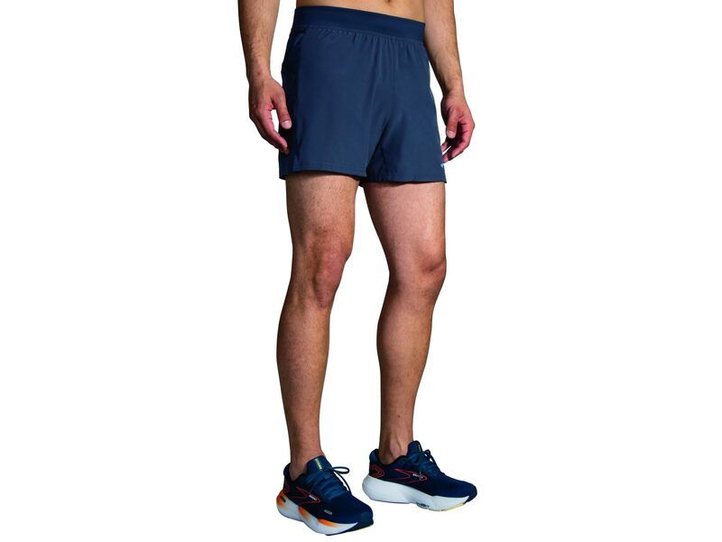 ブルックス メンズ ボトムス ハーフパンツ・ショーツ ショートパンツ Brooksherpa 5 Shorts Blue Slate スレート