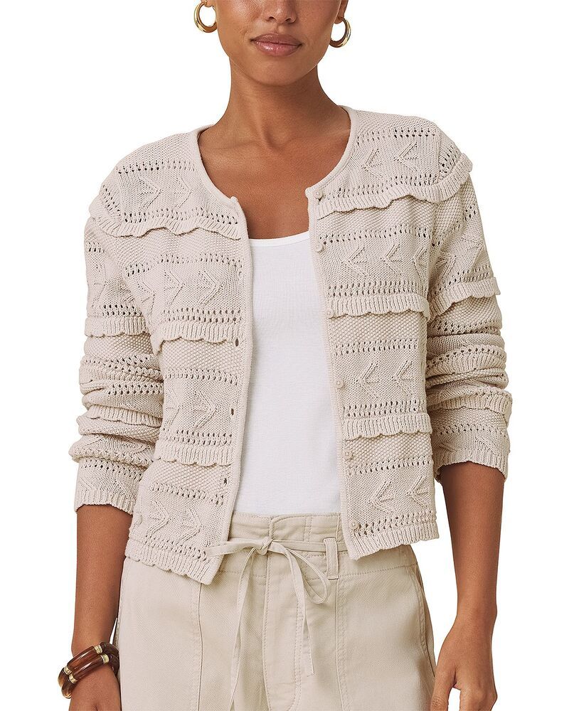 スプレンディット レディース アウター カーディガン Splendid Giovanna Cardigan Light Fawn