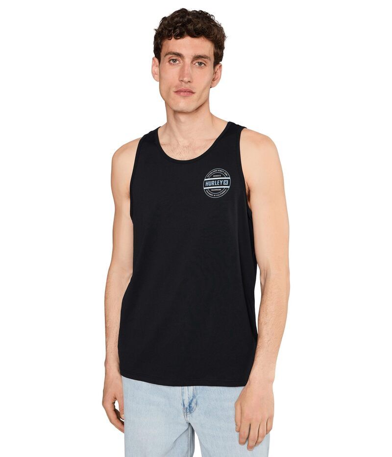 ハーレー メンズ トップス シャツ Hurley Filler Tank Black ブラック