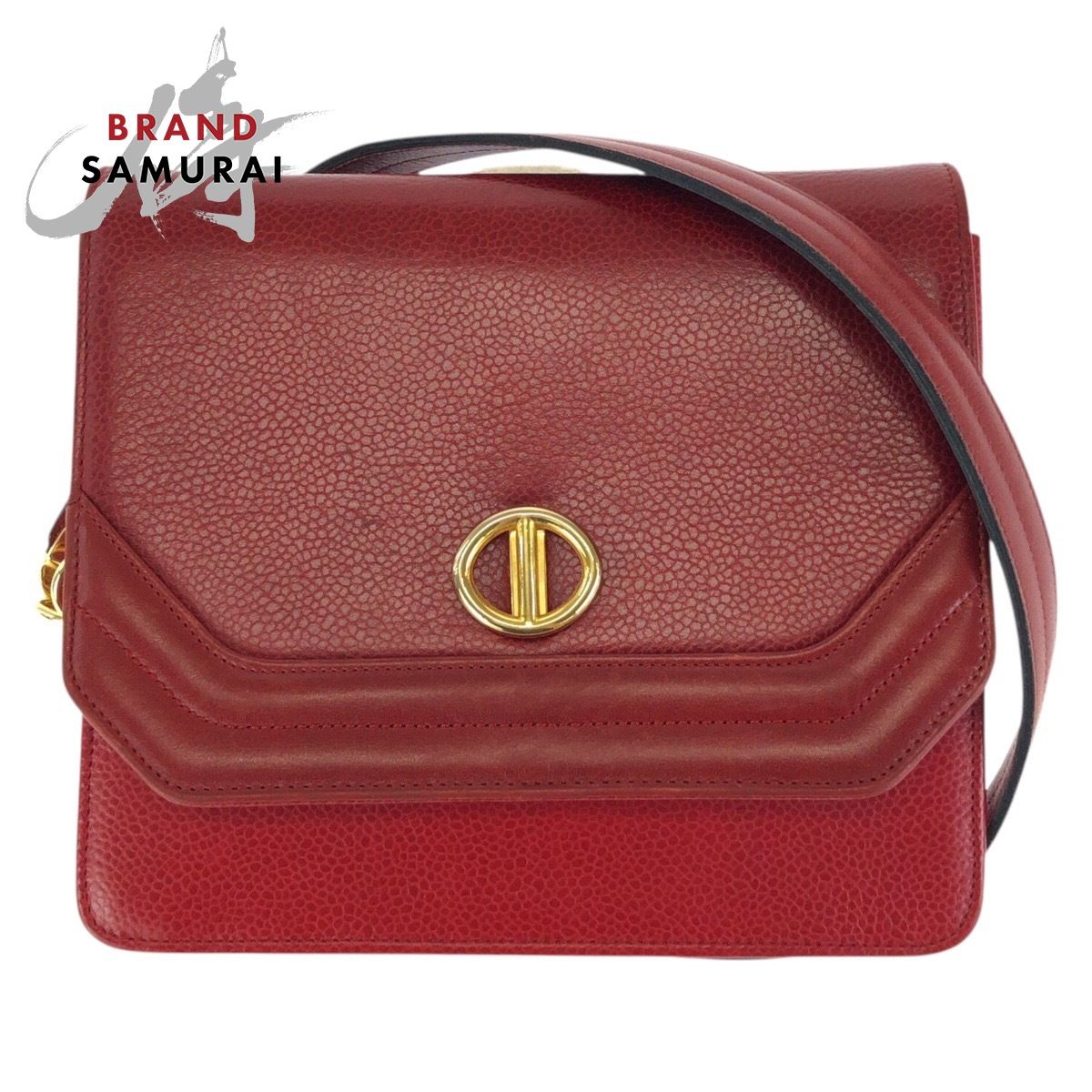 美品 Christian Dior クリスチャンディオール ヴィンテージ レッド