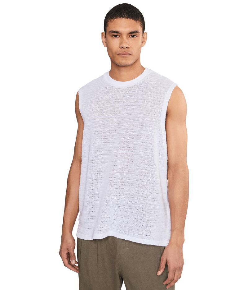 オールセインツ メンズ トップス シャツ AllSaints Cove Sleeve Crew Ashen White ホワイト 13,075円