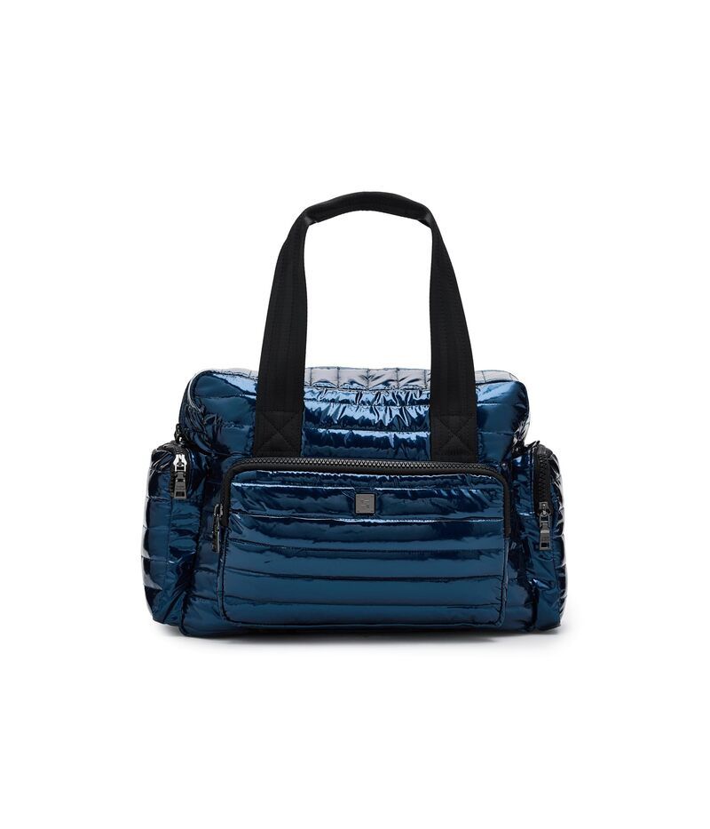 シンクロリン レディース バッグ THINK ROYLN Voyager Large Glossy Navy Patent ネイビー