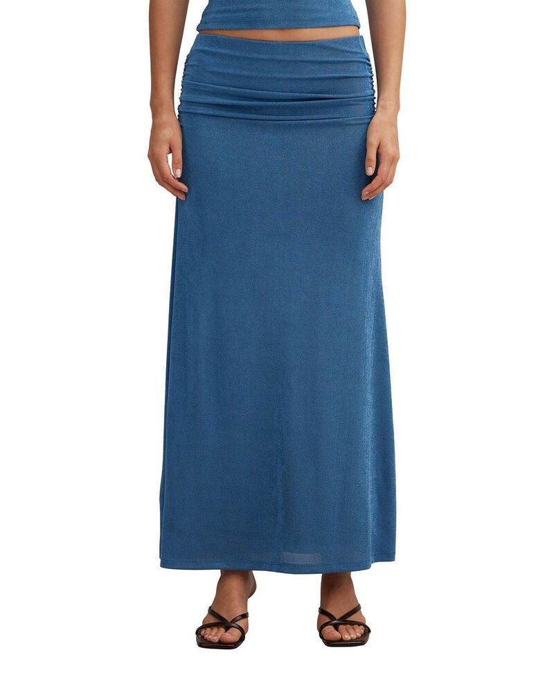 エバーニュー レディース ボトムスカート マキシ Ever Newomens Arabella Flute Maxi Skirt Palace Blue CoOrd ブルー
