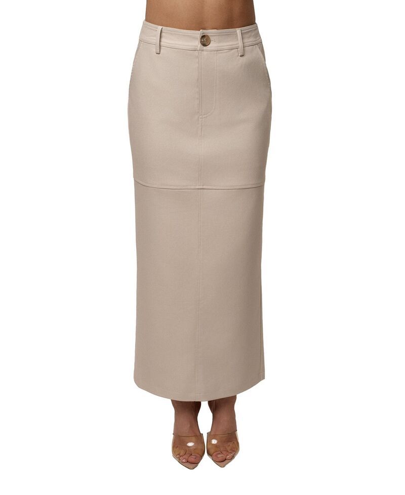 ジェイラックスレーベル レディース ボトムスカート JLUXLABEL in Focuskirt Beige ベージュ