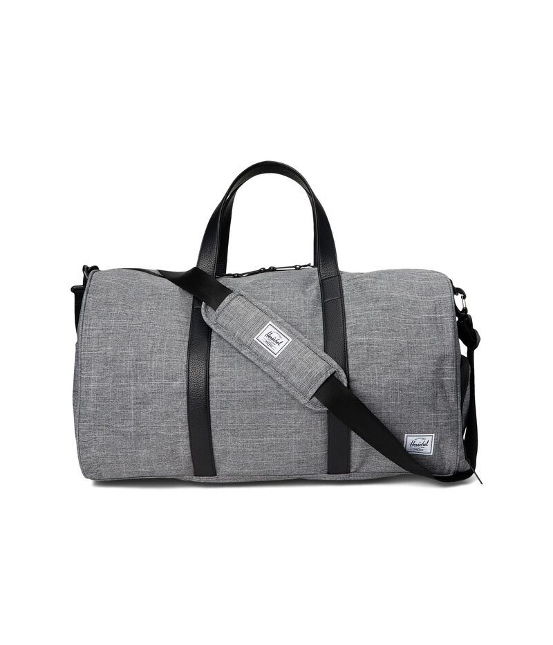 ハーシェルサプライ メンズ バッグ Herschel Supply Co Novel Duffel Raven Crosshatch