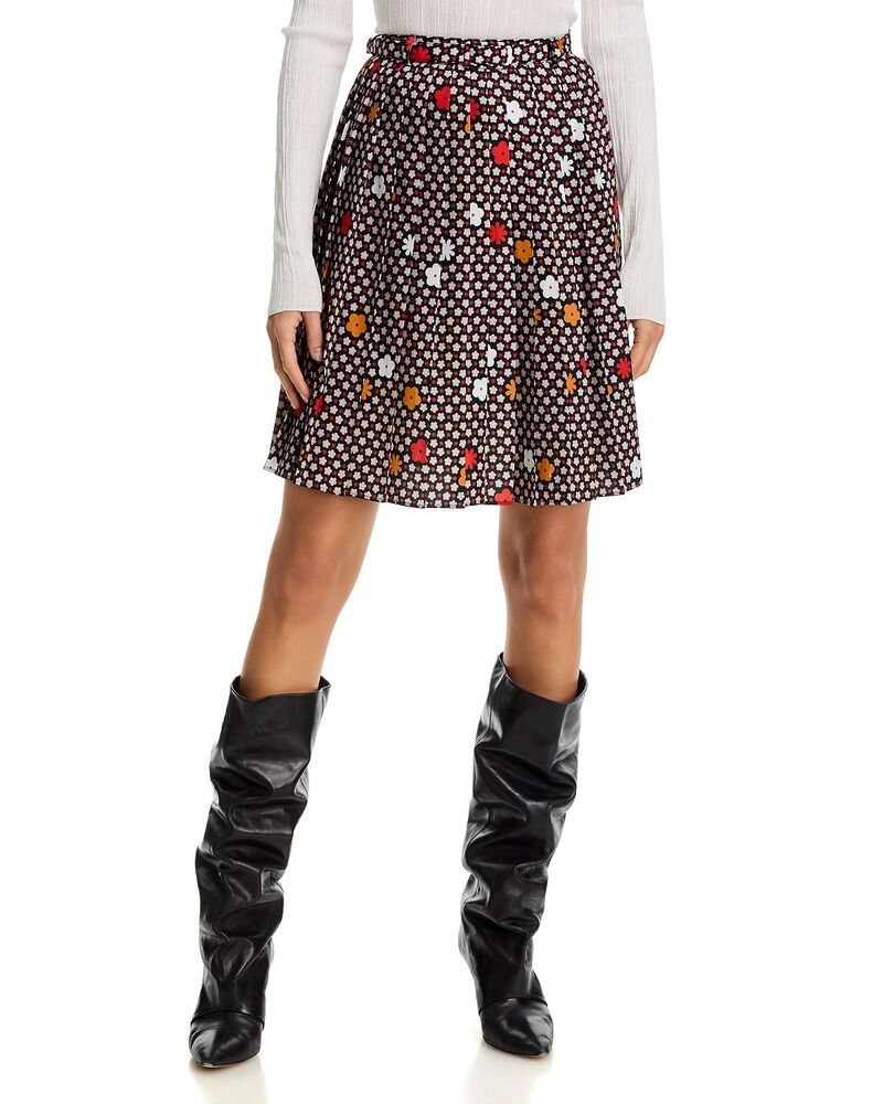 マルタンマルジェラ レディース ボトムスカート MM6 Maison Margiela Skirt BlackRed ブラック