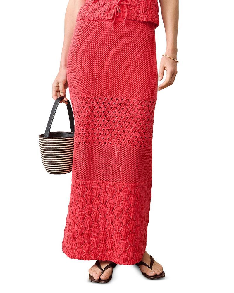 マリーン レイヤー レディース アウター ニット・セーター スカート Marine Layer Amanda Sweater Skirt Red レッド