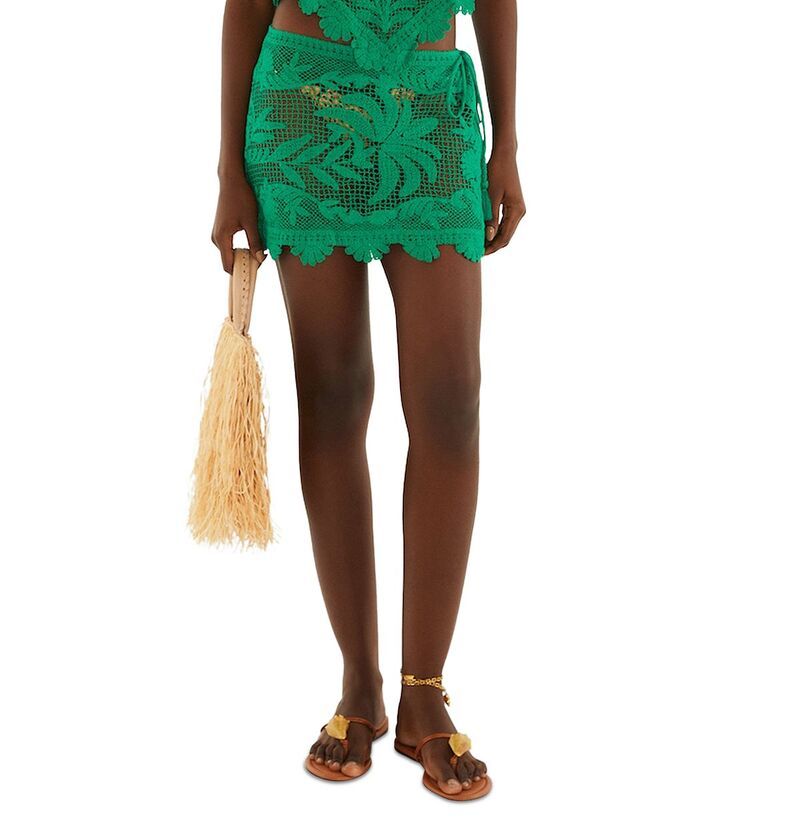 ファーム レディース ボトムスカート ミニ FARM Rio Tie Side Mini Skirt Swim CoverUp Martina Tapestry