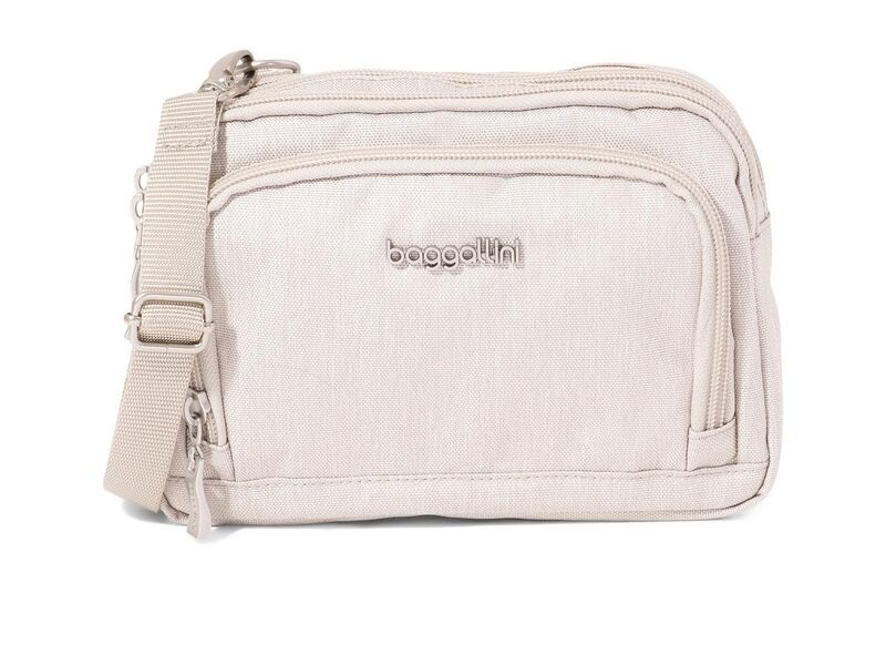バッガリーニ レディース バッグ Baggallini Trifecta RFID Wallet Crossbody Vanilla Heritage