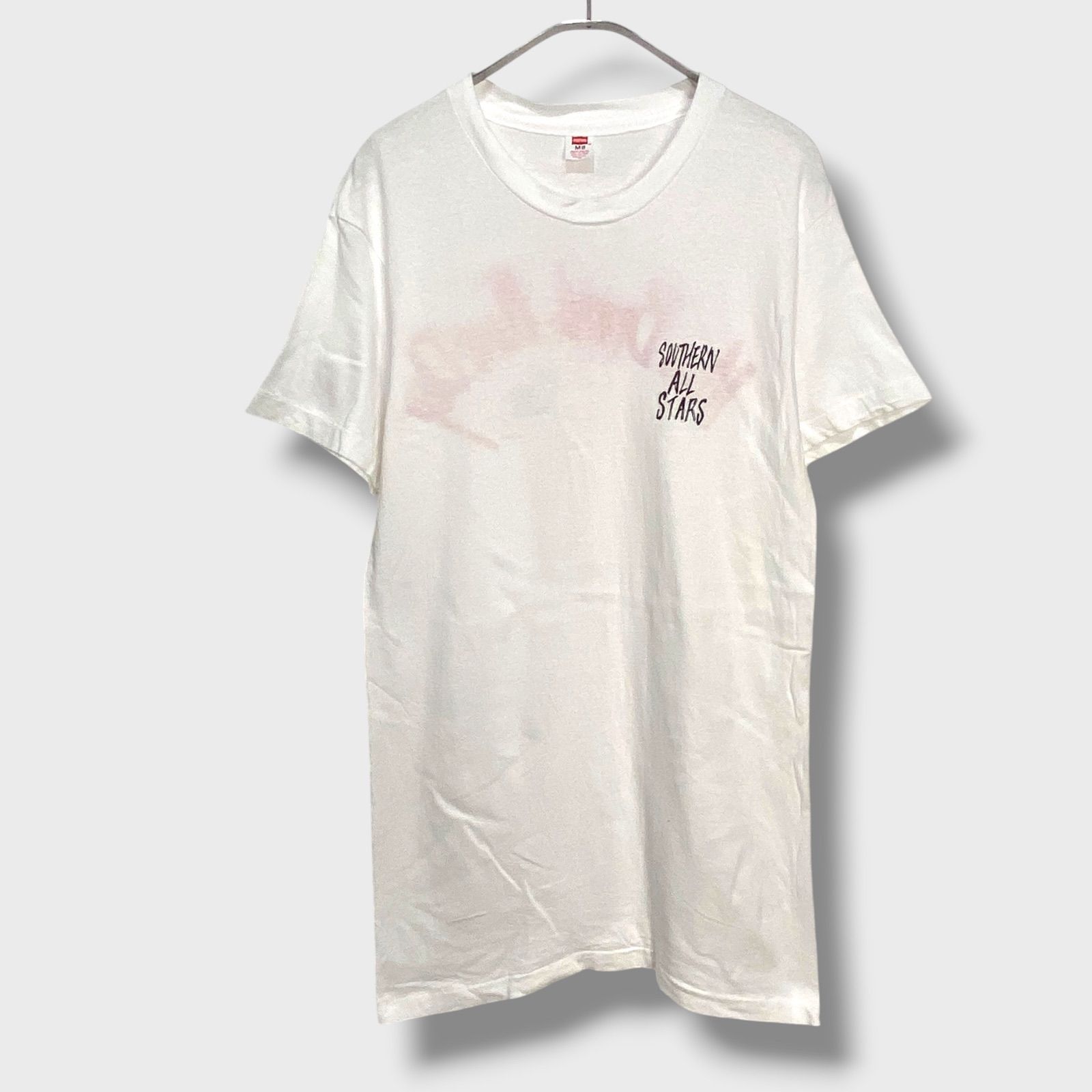 サザンオールスターズ☆Tシャツ☆80ｓ☆USA製☆白☆M☆ミスブランニューデイ☆グッズ☆F26M