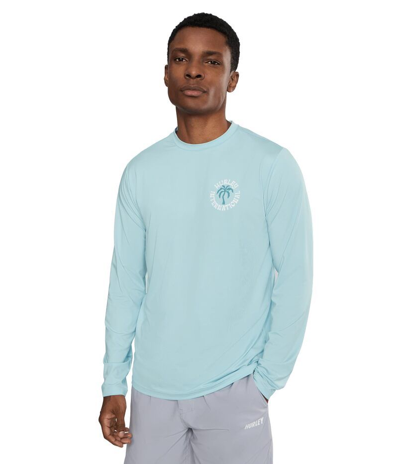 ハーレー メンズ トップス シャツ Hurley Hybrid Upf Long Sleeve Iceland Heather ヘザー