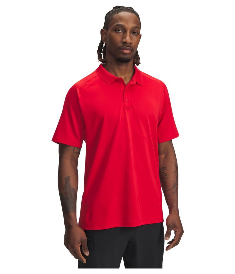 アンダーアーマー メンズ トップス シャツ Under Armour Tactical Performance Polo RedRed レッド