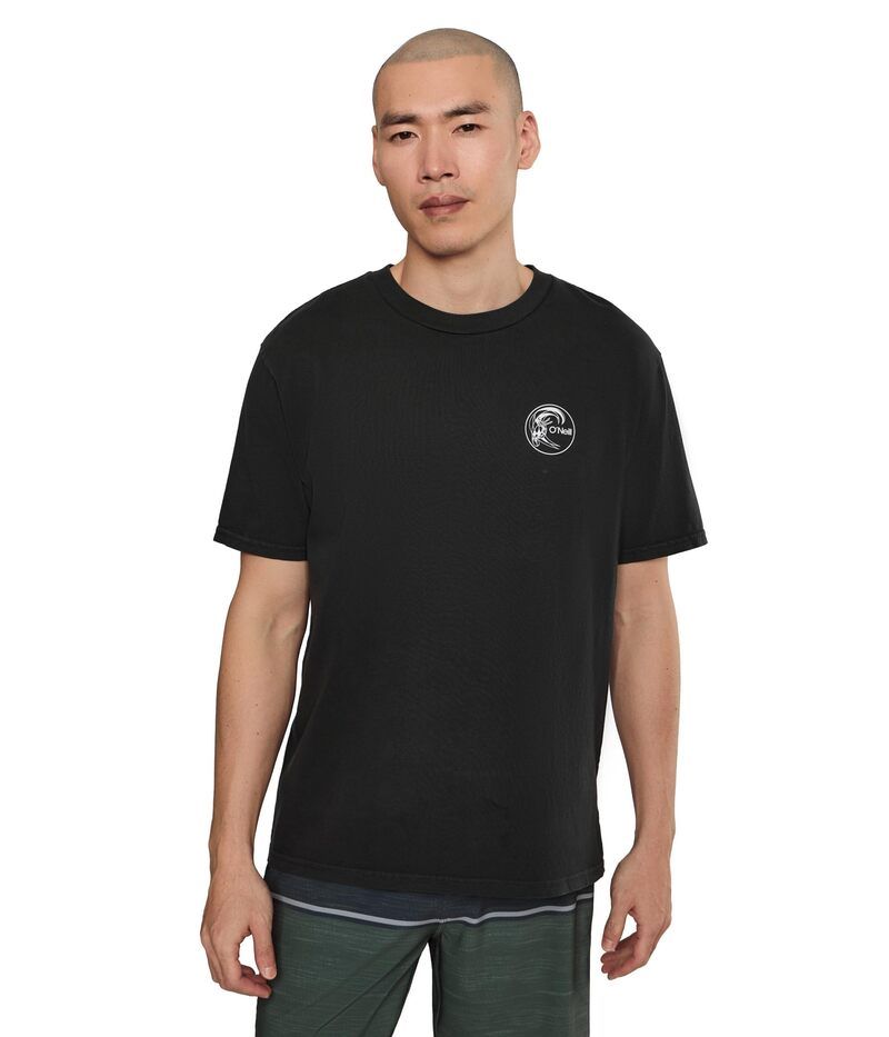 オニール メンズ トップス シャツ ONeill OG Circle Surfer Short Sleeve Tee Phantom