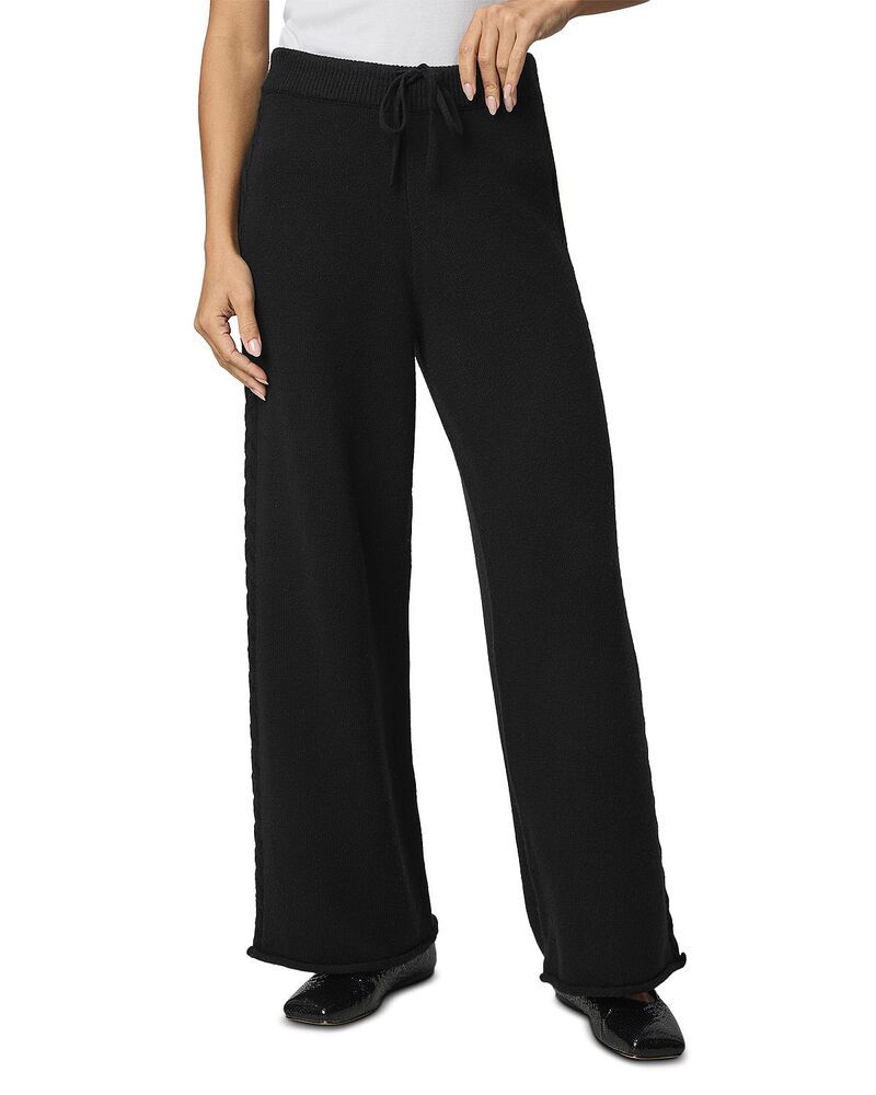 スプレンディット レディース アウター ニット・セーター パンツ Splendid Jet Set Sweater Pants Black ブラック