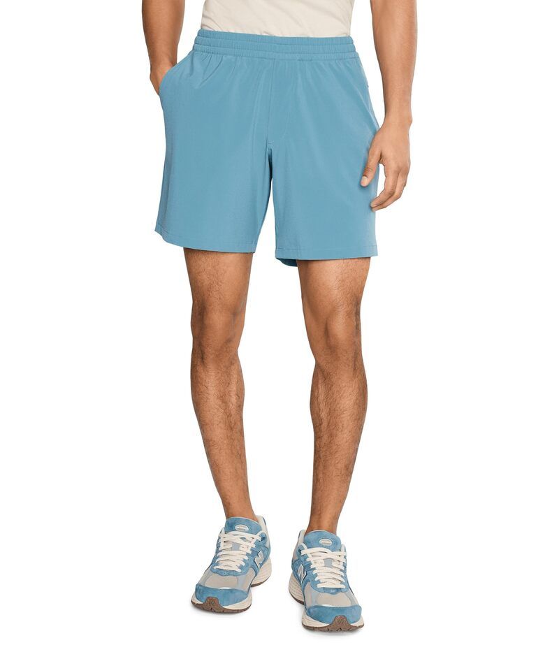 ビヨンドヨガ メンズ ボトムス ハーフパンツ・ショーツ ショートパンツ Beyond Yoga Long Run 7 Unlined Shorts Harbor Blue ブルー