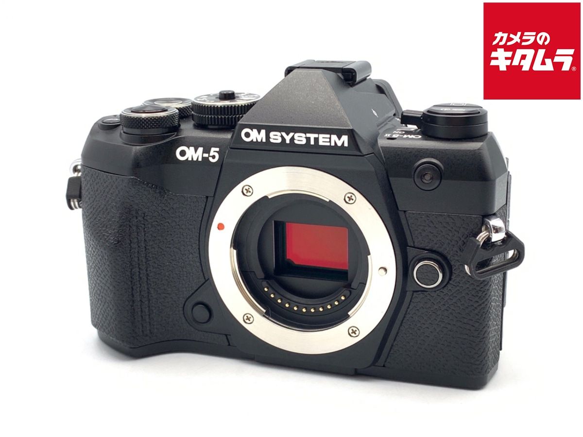 【中古】 【美品】 OM SYSTEM OM-5 Mark II ボディ ブラック
