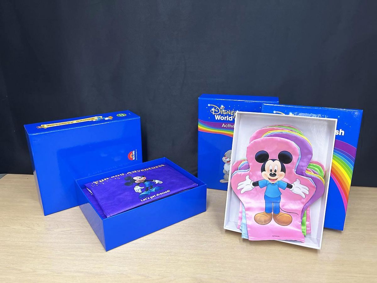 現状品】 DWE ディズニー英語システム ACTIVITY CARDS/Activity Box