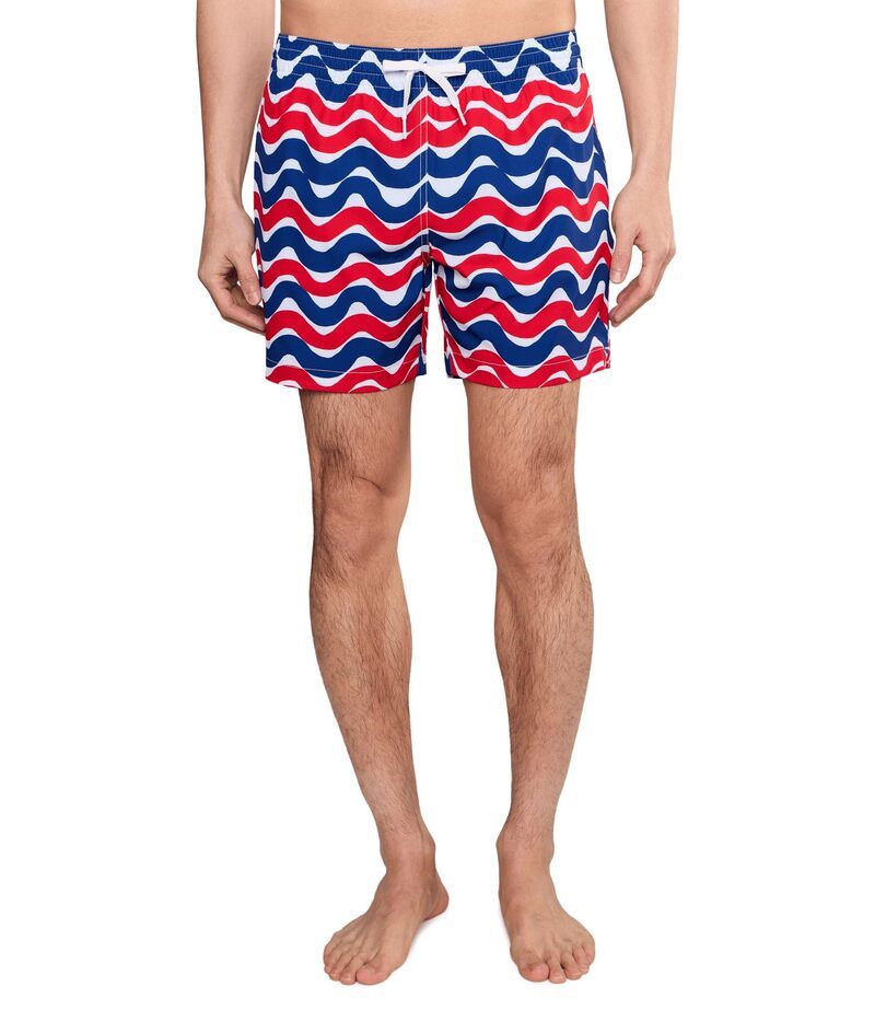 チャビーズ メンズ 水着 ハーフパンツ・ショーツ Chubbies The Doodle Dances 55 Classic Lined Swim Trunks Bright Blue ブルー