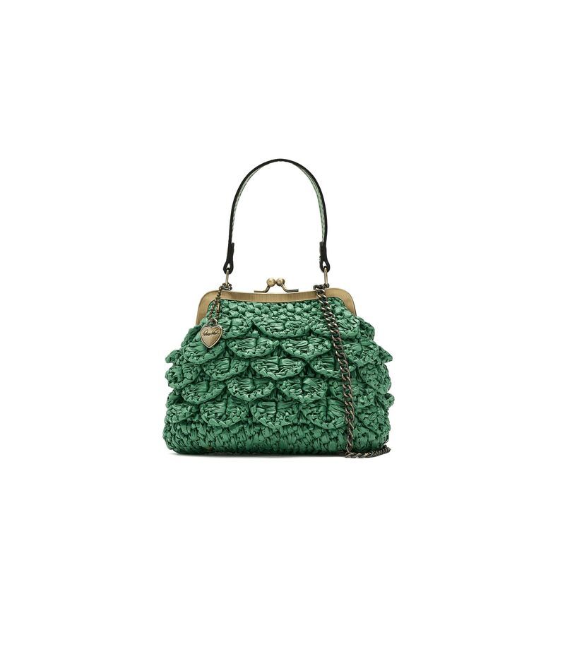 パトリシアナシュ レディース バッグ ミニ Patricia Nash Mini Laureana Chain Crossbody with Charm Basil