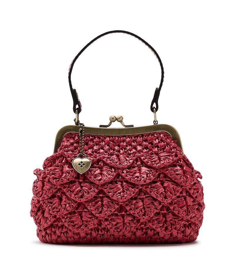 パトリシアナシュ レディース バッグ ミニ Patricia Nash Mini Laureana Chain Crossbody with Charm Strawberry