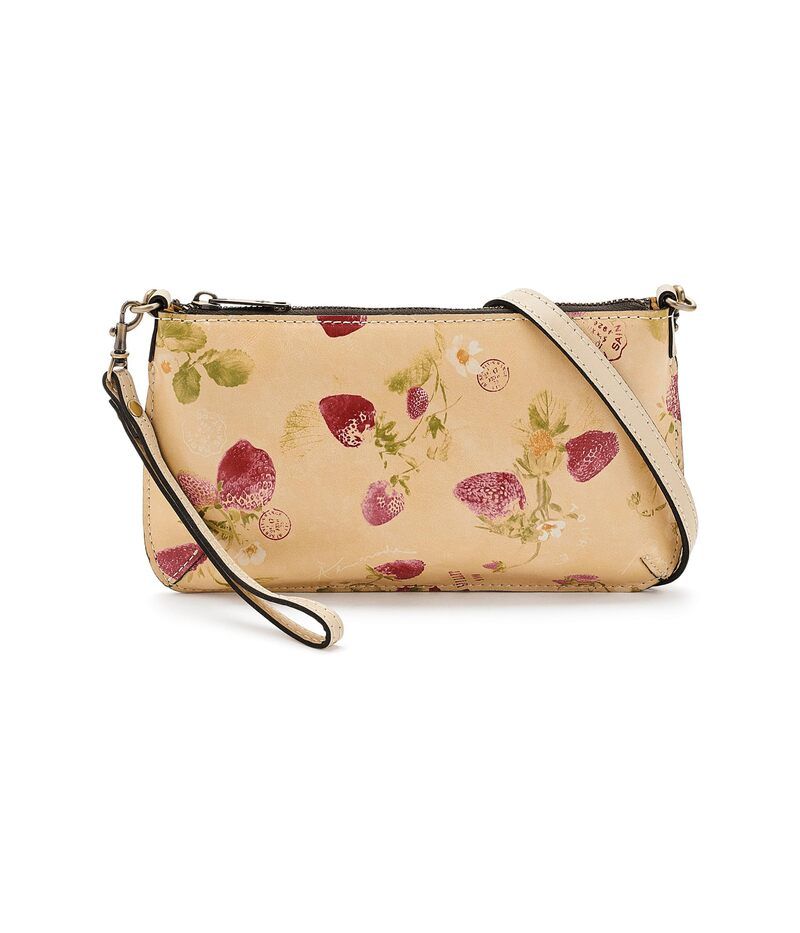 パトリシアナシュ レディース バッグ Patricia Nash Laurina Wristlet Parchment Strawberry