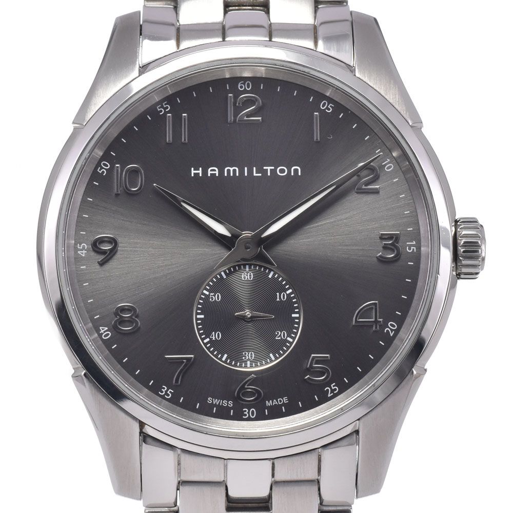 ハミルトン HAMILTON H38411183 ジャズマスター シンライン スモールセコンド クォーツ メンズ 良品 箱・保証書付き 腕時計 L#148192