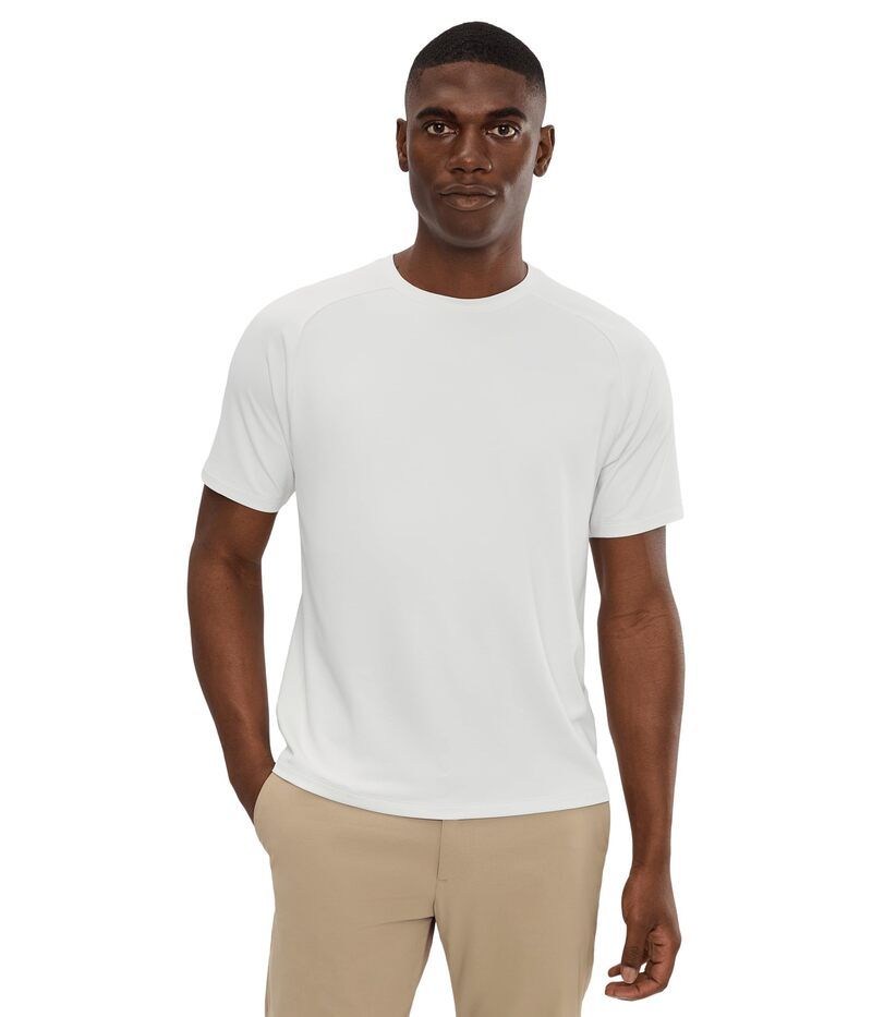 ビヨンドヨガ メンズ トップス シャツ Beyond Yogall In Active Tee Crisp White ホワイト