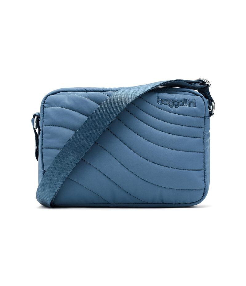 バッガリーニ レディース バッグ Baggallini Set Wave Crossbody Mist Wave Puff
