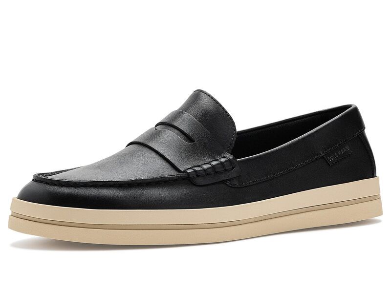 コールハーン メンズ シューズ スリッポン・ローファー Cole Haan Pinch Longweekender Penny BlackAngora ブラック