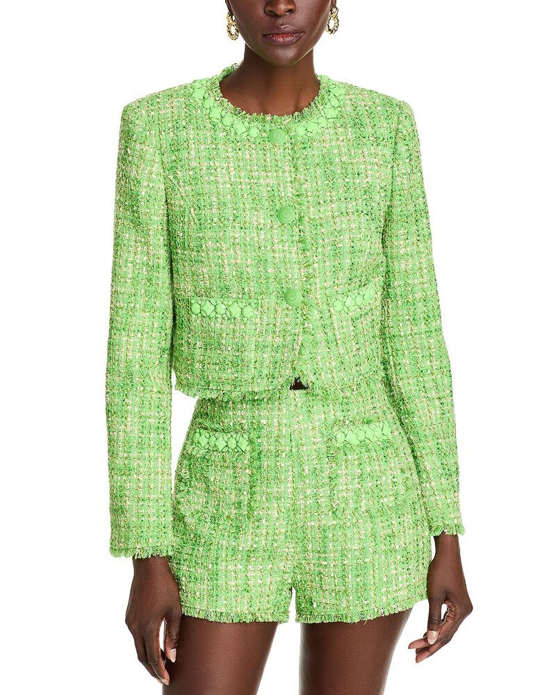 サンク セプト レディース アウター ジャケット・ブルゾン Cinq Sept Lucie Boucle Audette Jackethistle Green グリーン