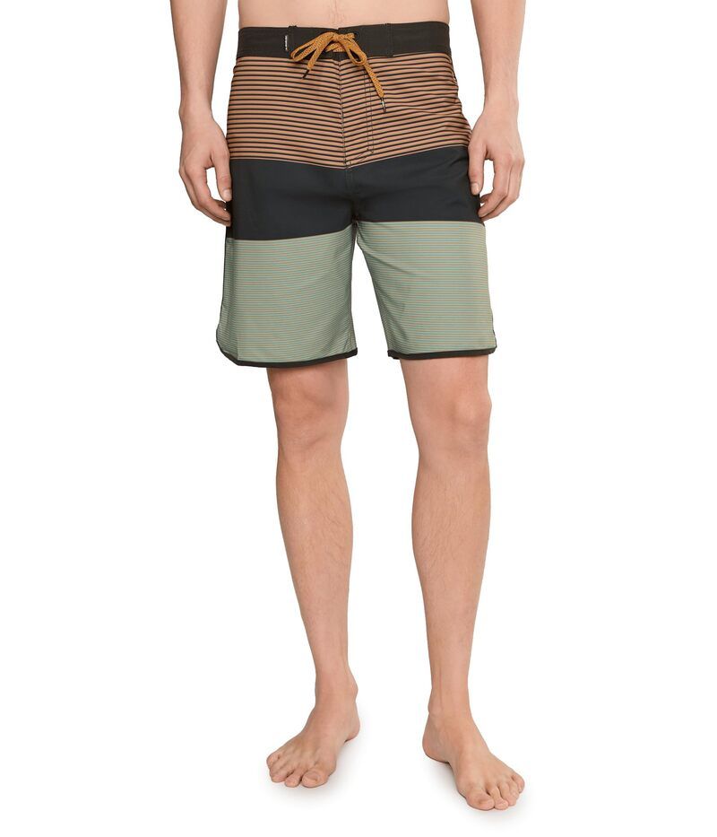クイックシルバー メンズ 水着 ハーフパンツ・ショーツ ショートパンツ シルク Quiksilver Surfsilk Tijuana 19 Boardshorts Tobacco