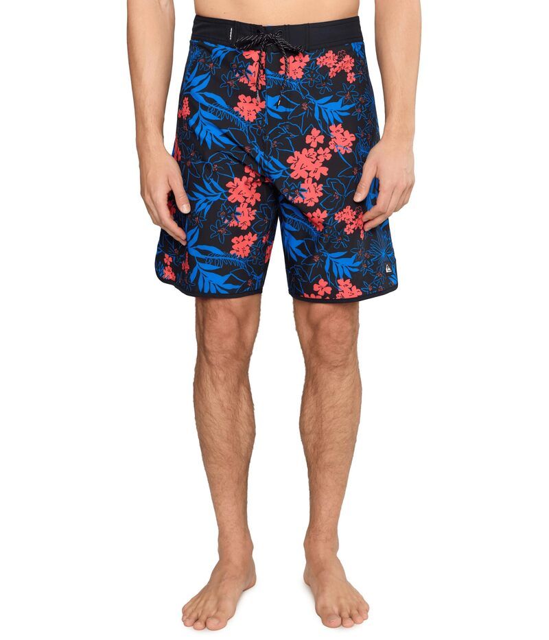 クイックシルバー メンズ 水着 ハーフパンツ・ショーツ ショートパンツ Quiksilver Jetty Bloom 19 Boardshorts Anthracite