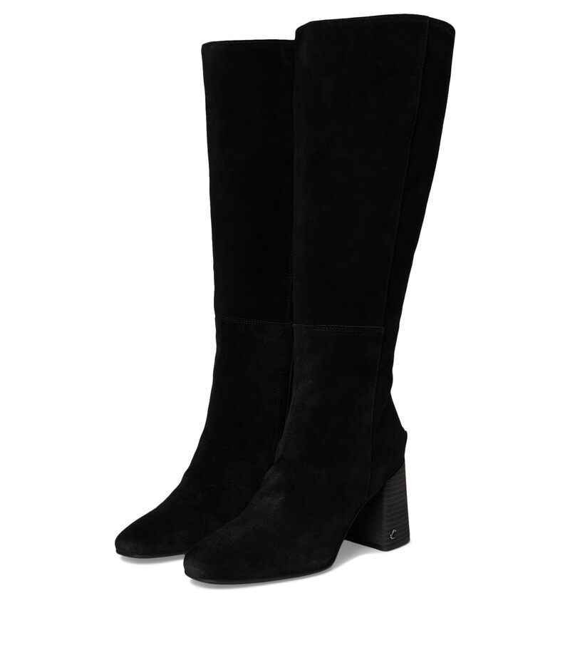 サーカス NY バイ サムエデルマン レディース アウター ニット・セーター Circus NY by Sam Edelman Billie Black Suede Wide Calf ブラック
