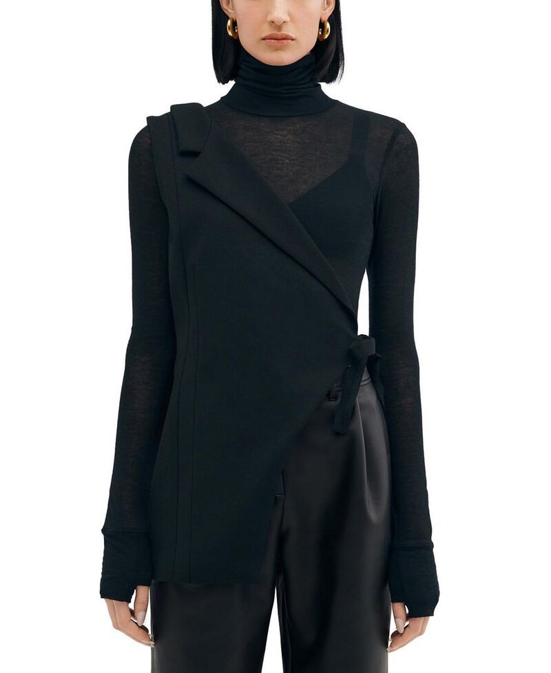 マルセラ レディース アウター ジャケット・ブルゾン ブレザー Marcella Grattan Half Blazer Black ブラック