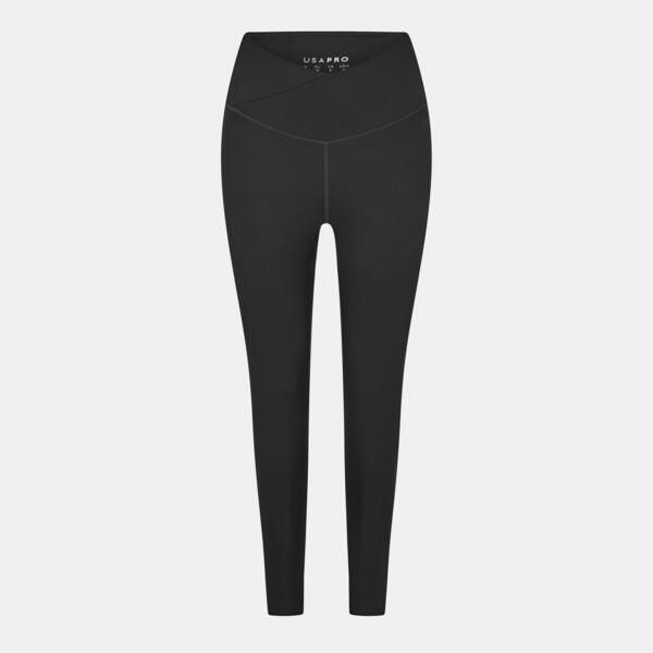ユーエスエープロ レディース ボトムス カジュアルパンツ USA Pro Wrap Legging Womens Black ブラック
