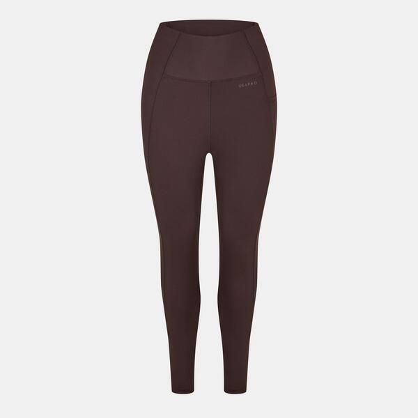 ユーエスエープロ レディース ボトムス カジュアルパンツ レギンス USA Pro USAPro Core High Rise Leggings Womens Espresso