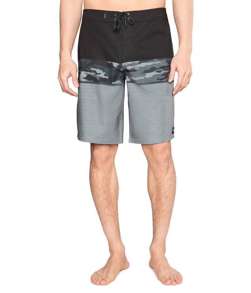 オニール メンズ 水着 ハーフパンツ・ショーツ ショートパンツ ONeill Hyperfreak Heat Block 21 Boardshorts Black Camo ブラック