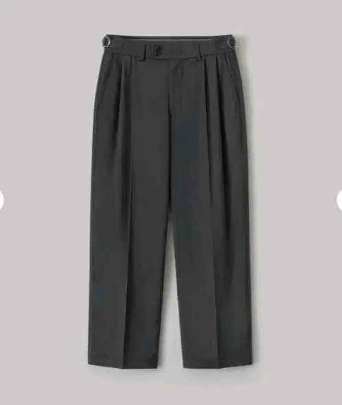 ANOTHER OFFICE サンティアゴ フレキシブル スラックス パンツ 2サイズ チャコール (ほぼ新品) 8,027円